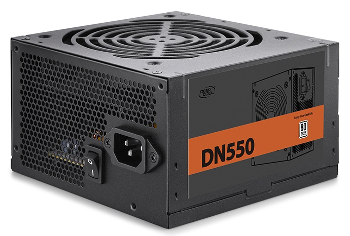 Блок питания Deepcool Nova DN550 80+ (ATX 2.31, 550W, PWM 120mm fan, 80 PLUS, Active PFC, 5*SATA) RE