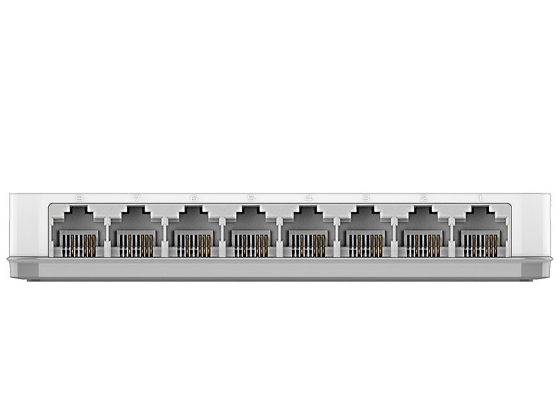 Коммутатор D-Link DES-1008C/B1A, L2 Unmanaged Switch with 8 10/100Base-TX ports.2K Mac address, Aut 